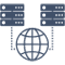 Web Hosting 3 db storage colored